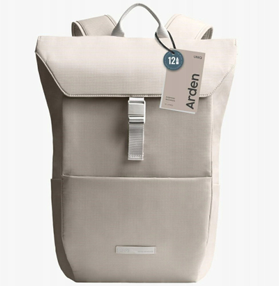 Çantë shpine UniQ Arden RPET, 18L, xhep për tablet, bezhë