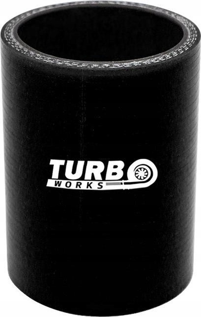 Lidhës silikoni TurboWorks Connector, 38mm, i zi
