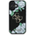 Kapak telefoni Guess Grained Roses Big 4G Logo për iPhone 16, plastik, për telefon, i zi