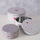 Set enësh kuzhine Boltze Home Anella, 3 kavanoza, metal, gri