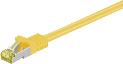 Kabllo rrjeti Goobay 91674 CAT 6A S FTP, RJ45, 30 m, e verdhë