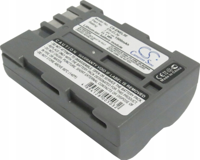 Bateri për aparat Nikon Cameron Sino CS-ENEL3E, 1500mAh, Li-ion, gri
