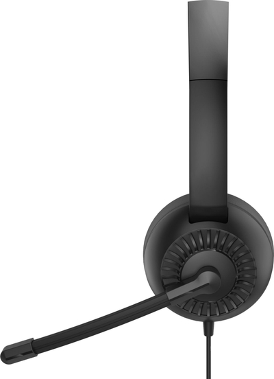 Слушалки Speedlink METIS USB, стерео, микрофон со кабел, USB A и 3.5 mm, црни