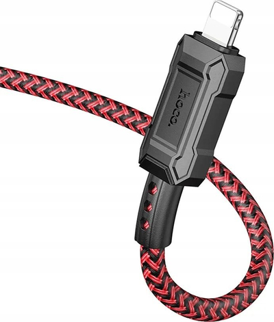 Kabllo karikimi Hoco X94 Leader PD, Lightning, 1m 20W, e kuqe