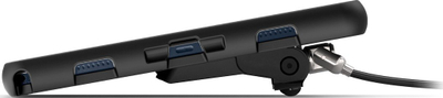 Mbajtëse sigurie për tablet Compulocks Galaxy Tab A9+ 11", metal, me këmbë mbajtëse, e zezë