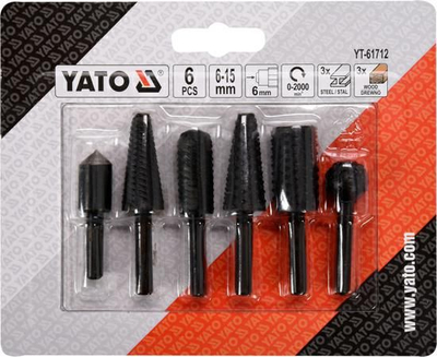 Prerëse për metal dhe dru Yato YT-61712, 3+3 copë
