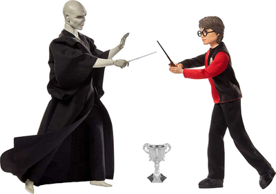 Set kukulla Mattel Harry Potter GNR38, Harry dhe Voldemort, me kupa turneu