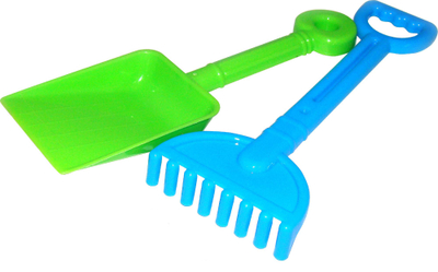 Lopat rëre lodër POLESIE 3522, plastik, 13 cm, shumëngjyrëshe