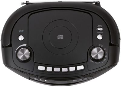 Радио CD касетофон Rk200dabcd, FM, пренослив, црн