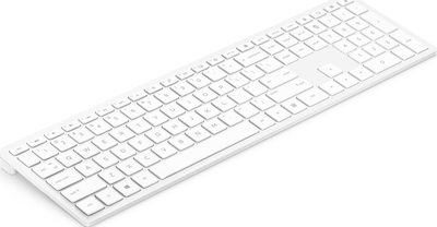 Tastierë pa tel HP Pavilion Wireless Keyboard 600, layout numerik, e bardhë