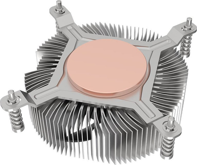 Ftohës CPU Akasa Low Profile, Intel LGA1700 1851, bakër dhe alumin