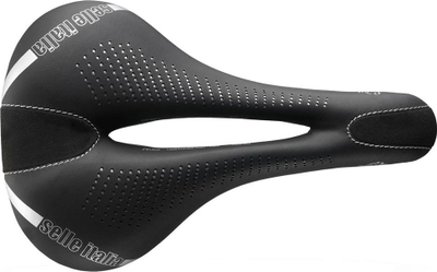 Selle Italia Lady Gel Flow Saddle, 262 x 135 mm, Black