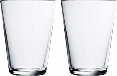 Set gotash Iittala Kartio Tumbler, 2 copë, qelq transparent