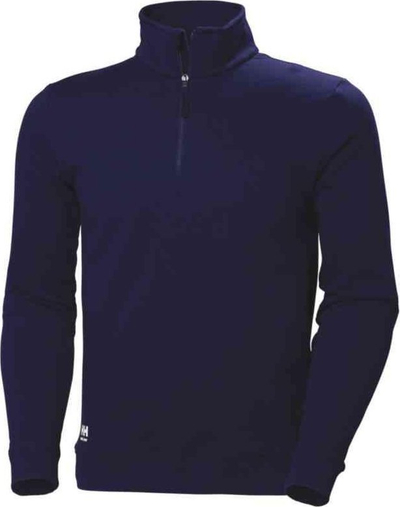 Bluzë pune Helly Hansen Manchester 79210, pambuk 100%, me mëngë të gjata, blu e errët