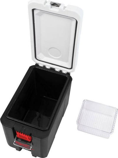 Kuti ftohëse Milwaukee Packout Hard Cooler, 15L, IP65, e zezë