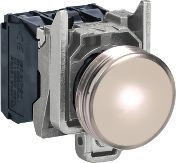 Llambë elektrike sinjalizuese Schneider AC LED 22 mm, 230-240V (XB4BVM1)