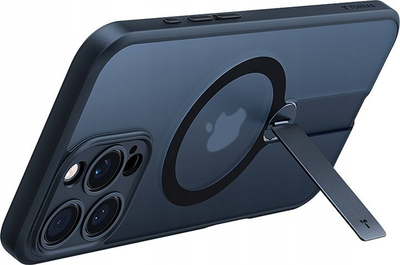 Mbulesë telefoni Torras Pstand Spin për iPhone 16 Pro, me stand rrotullues, e zezë