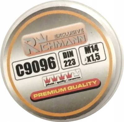 Freze fileti Richmann C9096, M14 x 1.5, HSS, gri metalike