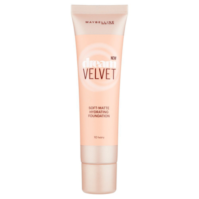 Krem pudër Maybelline Dream Velvet Soft, nr. 10, Ivory