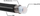 Zorrë PTFE TurboWorks AN4, 5.5mm, gërshet çeliku me PVC, gri