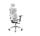 Karrige zyre Diablo Chairs V-Basic, ergonomike, rrjetë V-Mesh, e bardhë gri