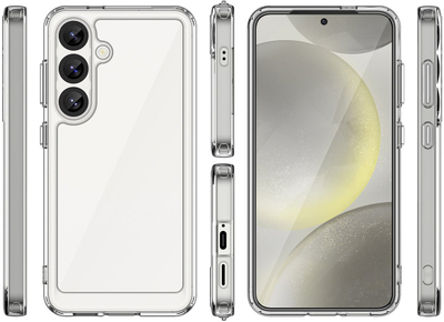 Kopertinë telefoni Hurtel Outer Space për Realme 14 5G Xiaomi Redmi Note 14 5G, xhel TPU, transparente