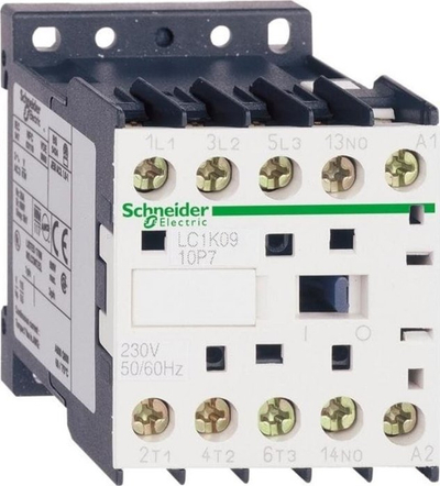 Kontaktor fuqie Schneider Electric TeSys K, 16A, 3P 1NO, spirale 230VAC
