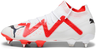 Këpucë futbolli Puma Future Ultimate MxSG, terren i butë, të bardha