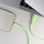 Kabllo USB Forcell F-ENERGY C343, USB A me Lightning, 1m, 12W, jeshile