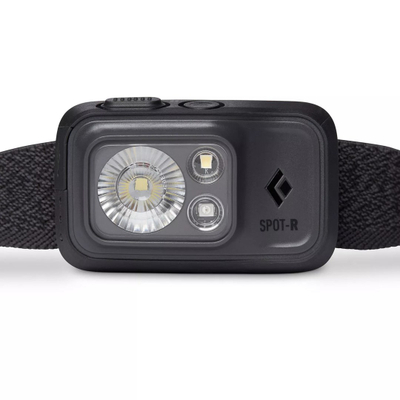 Dritë koke Black Diamond Spot 400 R, 400 lumen, bateri 1500 mAh, gri