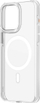Kapak telefoni Uniq Calio Magclick Charging për iPhone 15 Pro 6.1", i sheshtë me MagSafe, transparent