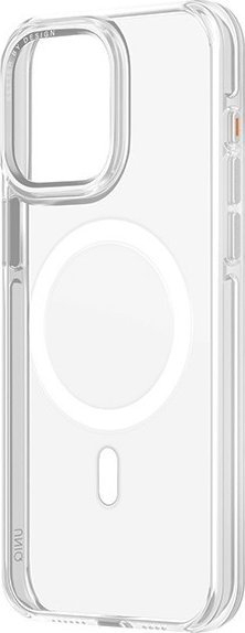 Kapak telefoni Uniq Calio Magclick Charging për iPhone 15 Pro 6.1", i sheshtë me MagSafe, transparent