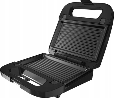 Toster sanduiçesh Black+Decker BXSA754E, pllaka që ndërrohen, veshje që s’ngjit, i zi