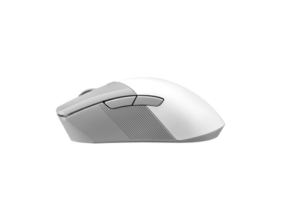 Maus ASUS ROG Gladius III - USB, BT, 2.4GHz, i bardhë
