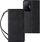 Këllëf portofol Hurtel Magnet Strap Case për Samsung Galaxy A13 5G, me varëse, i zi