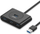 Hub USB Ugreen, 4 porta, USB 3.0, kabllo 50 cm, i zi