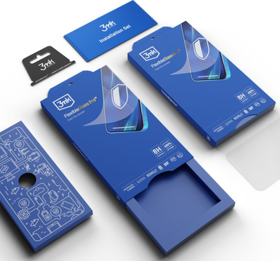 Folie mbrojtëse 3MK FlexibleGlass Pro për OnePlus Nord 5, xham hibrid, transparente