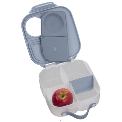 Kuti ushqimi b.box Mini Snack Box chill out, 2 ndarje, hermetike, gri