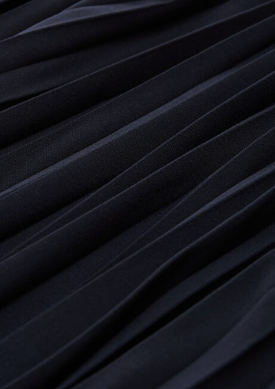 Fund për femra Tom Tailor Midi Skirt, i zi