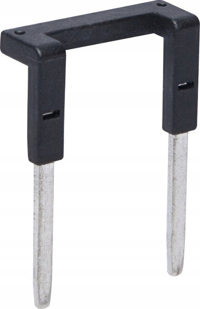 Konnektor 2-polar Relpol ZGZP80-2 BK, për rele PI84 PI85 PI84P PI85P, i zi