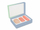 Set HAAN Tiny Coral - krem për duar Carrot Kick 50 ml + pastë e dhëmbëve Life's a Beach 55 ml + sprej për pastrimin e duarve Sunset Fleur 30 ml