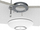 Access point tavani MikroTik cAP ac RBcAPGi-5acD2nD, dual band 2.4-5 GHz, 2x Gigabit LAN, i bardhë