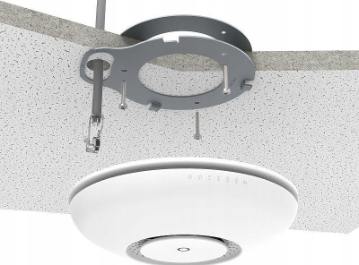 Access point tavani MikroTik cAP ac RBcAPGi-5acD2nD, dual band 2.4-5 GHz, 2x Gigabit LAN, i bardhë