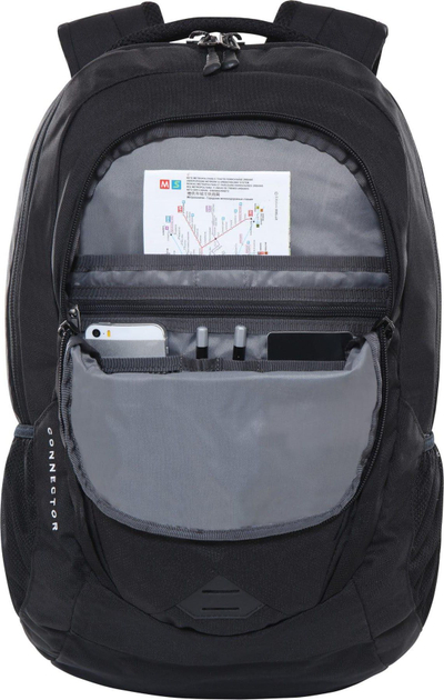 Çantë shpine The North Face Connector, 26.5L, me xhep për laptop, e zezë