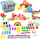 Set kreativ me plastelinë Creative Play Dough Trolls and Creatures, shumëngjyrësh