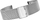 Byzylyk për smartwatch Giewont GW330, rrjetë metalike 20 mm, argjendtë