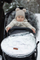 Thes gjumi për bebe Sensillo, 45cm, gri