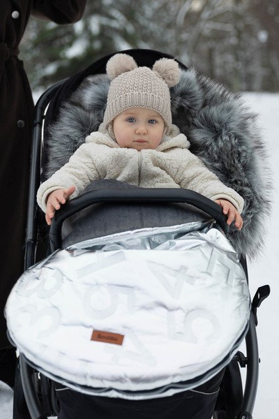 Thes gjumi për bebe Sensillo, 45cm, gri