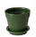 Vazo lulesh Boltze Home Juniper, porcelan, 15.7cm, jeshile