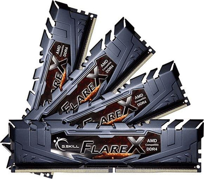 Memorie G.Skill Flare X, DDR4, 32 GB, 3200 MHz, CL16, F4-3200C16Q-32GFX